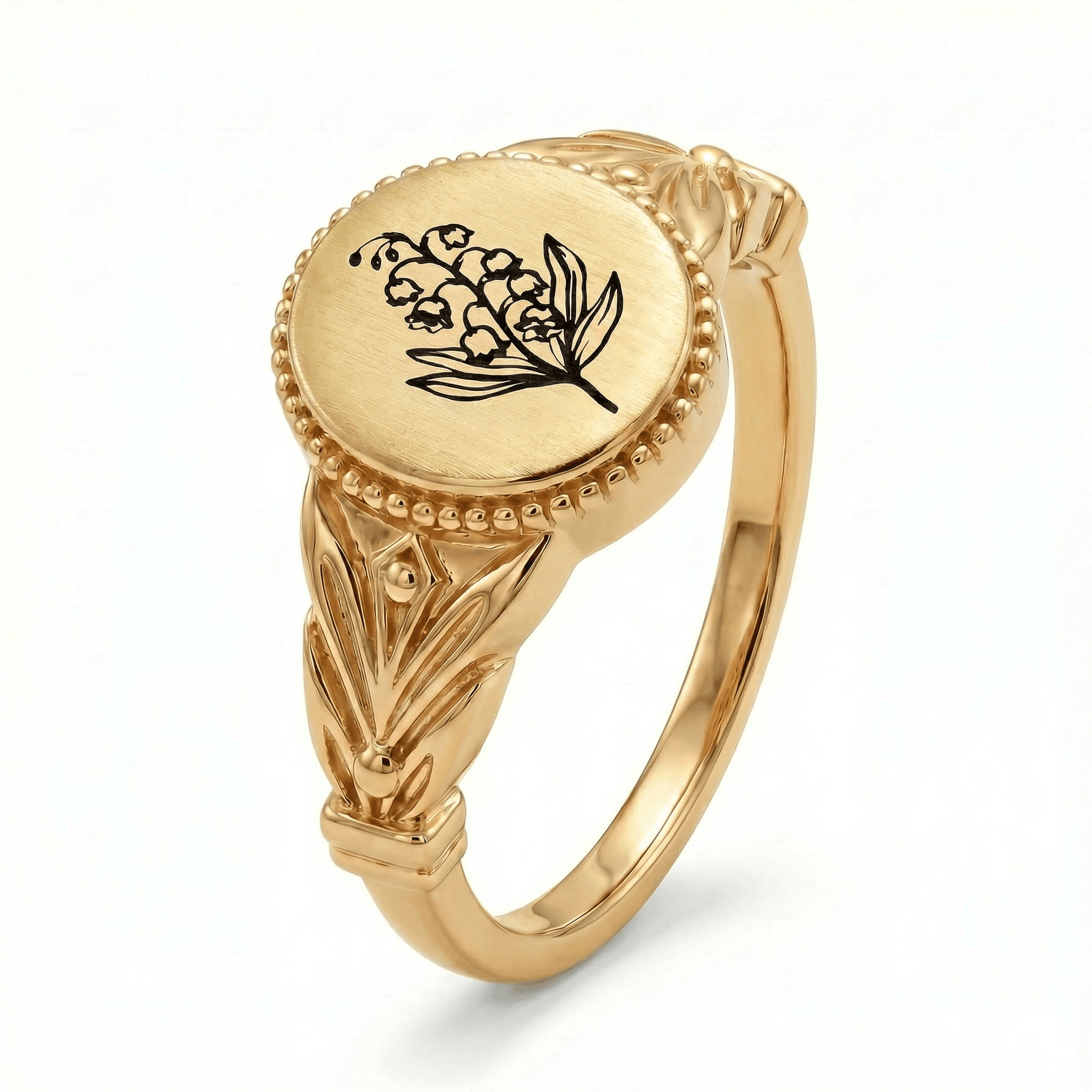 Mother's Love Flower Ring