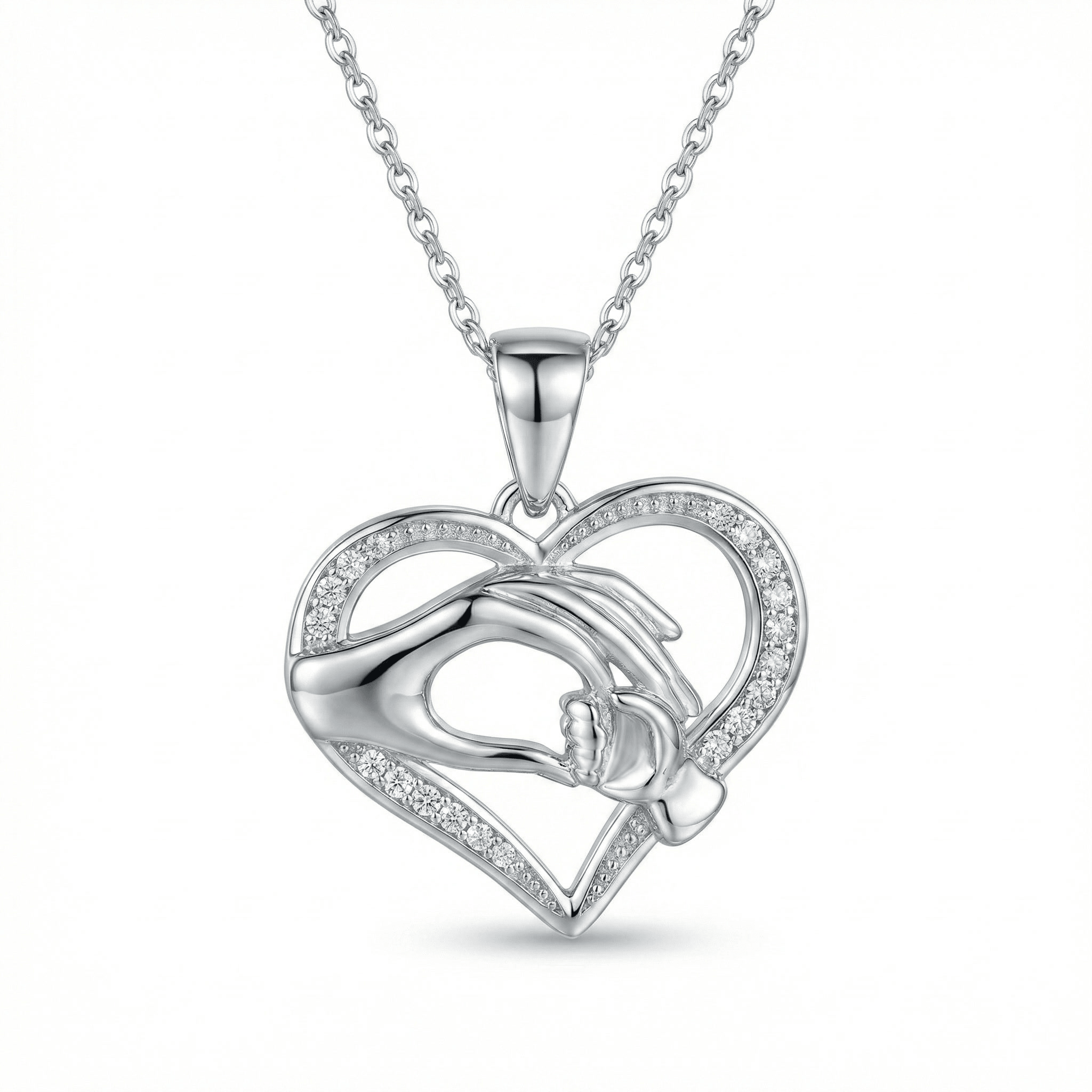 Mother's Heart Necklace