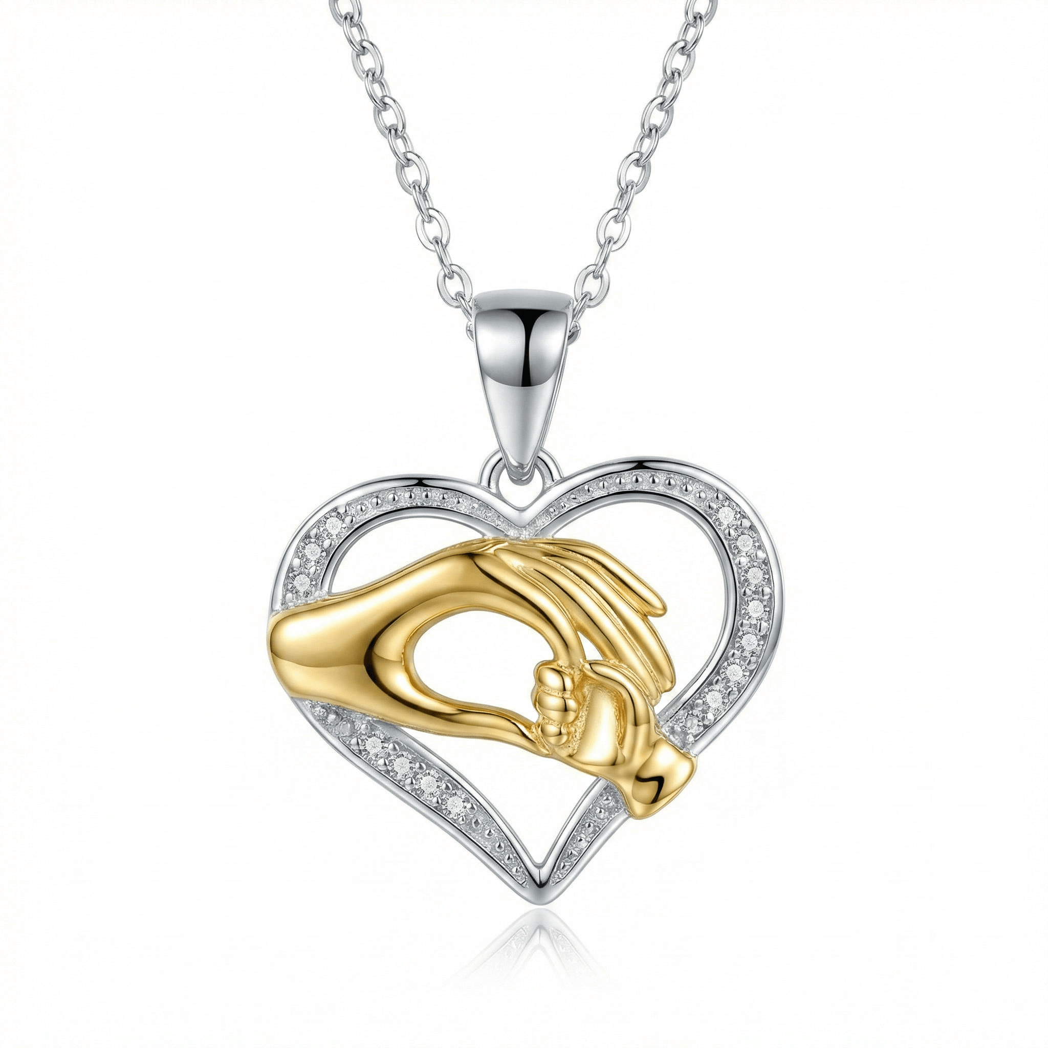 Mother's Heart Necklace