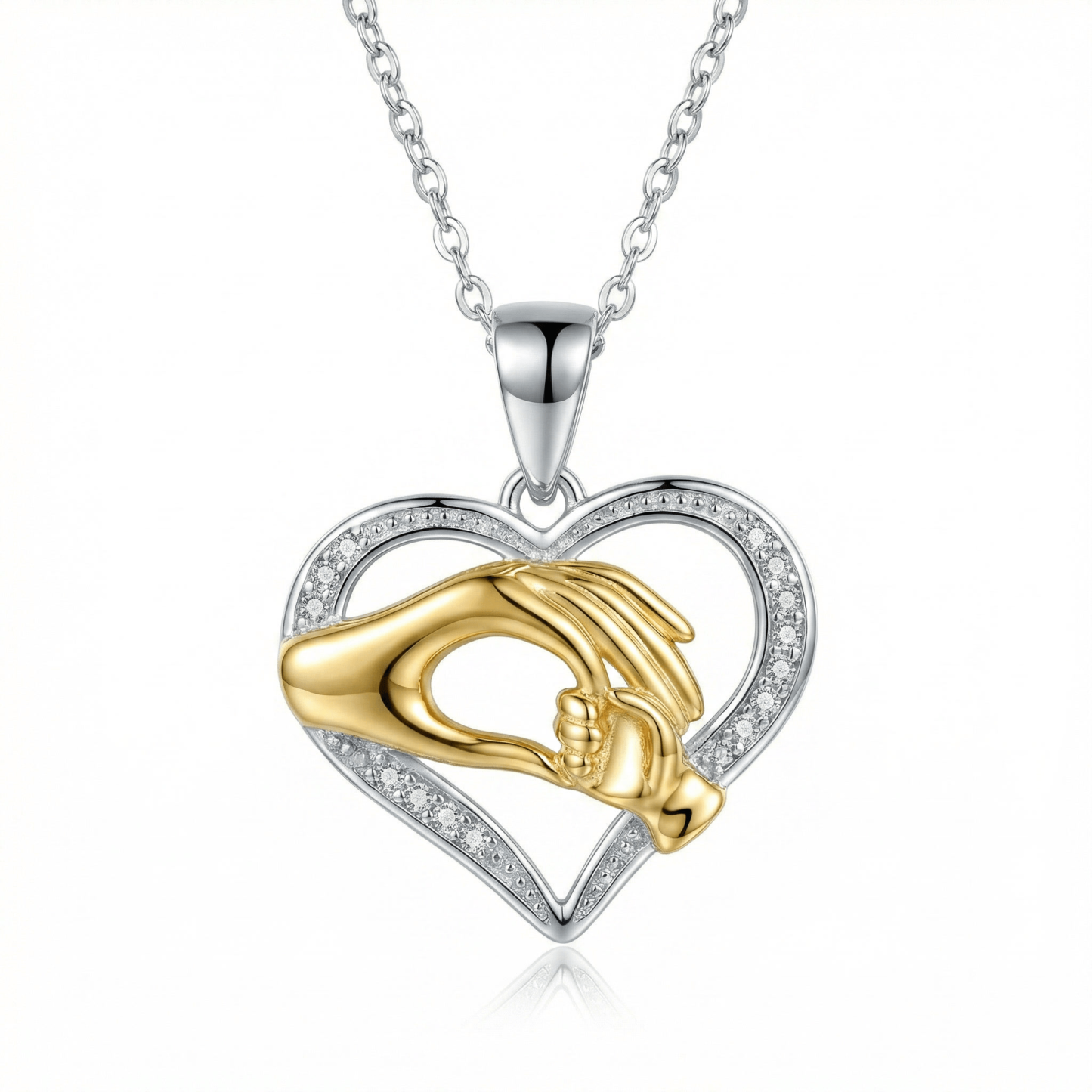 Mother's Heart Necklace