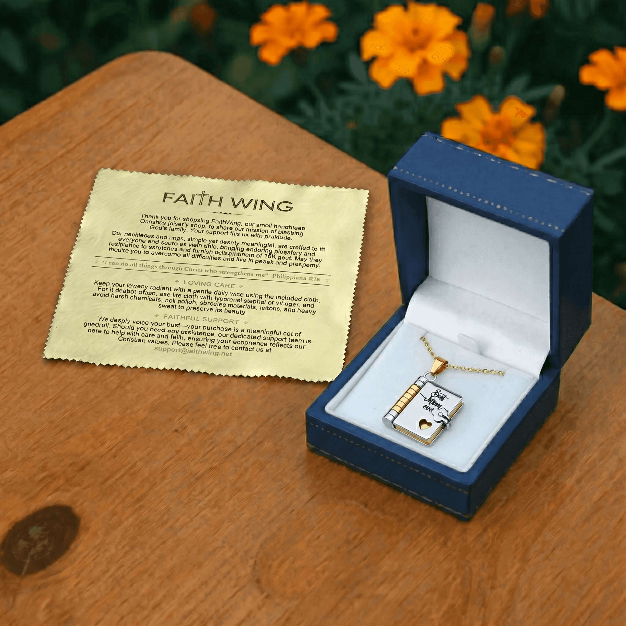 The Book of Mother's Love Necklace