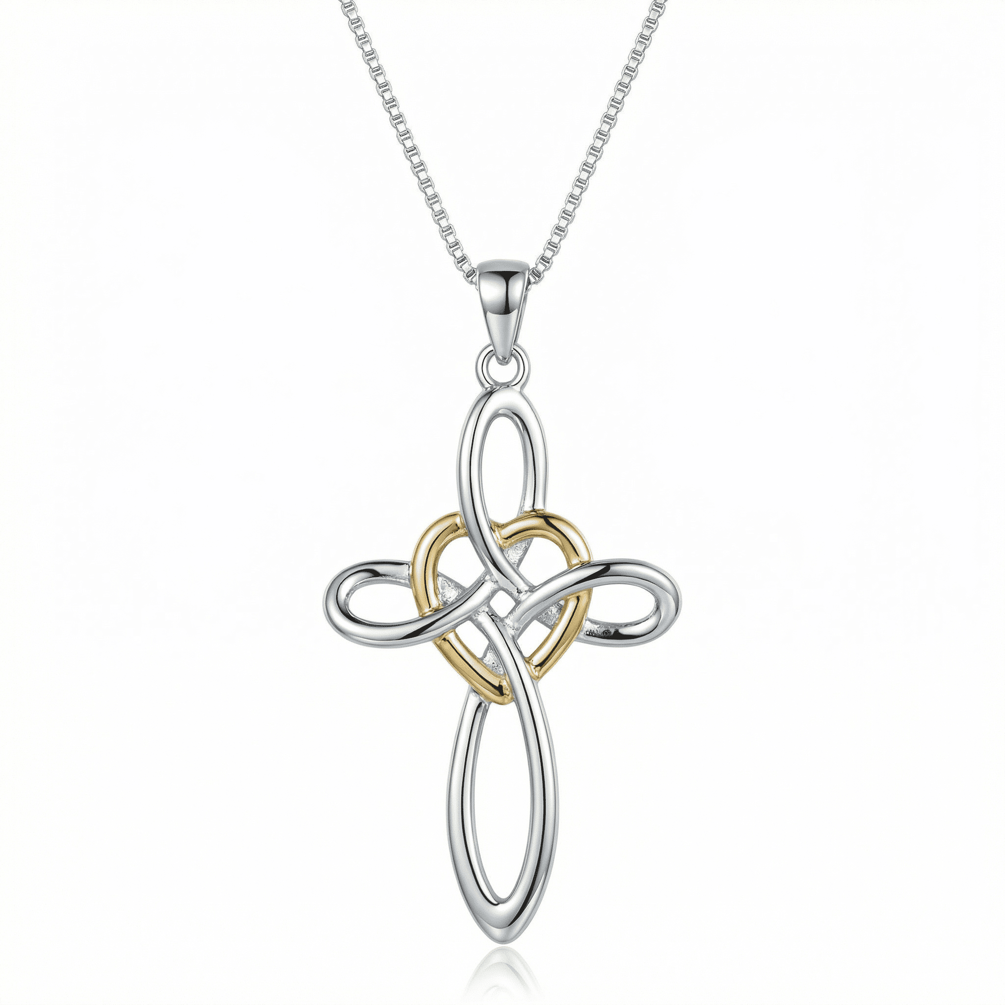 Eternal Love Knot Cross