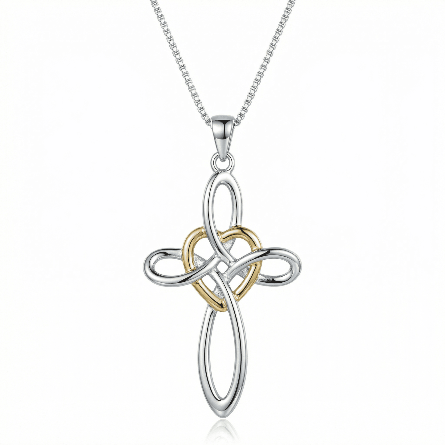 Eternal Love Knot Cross