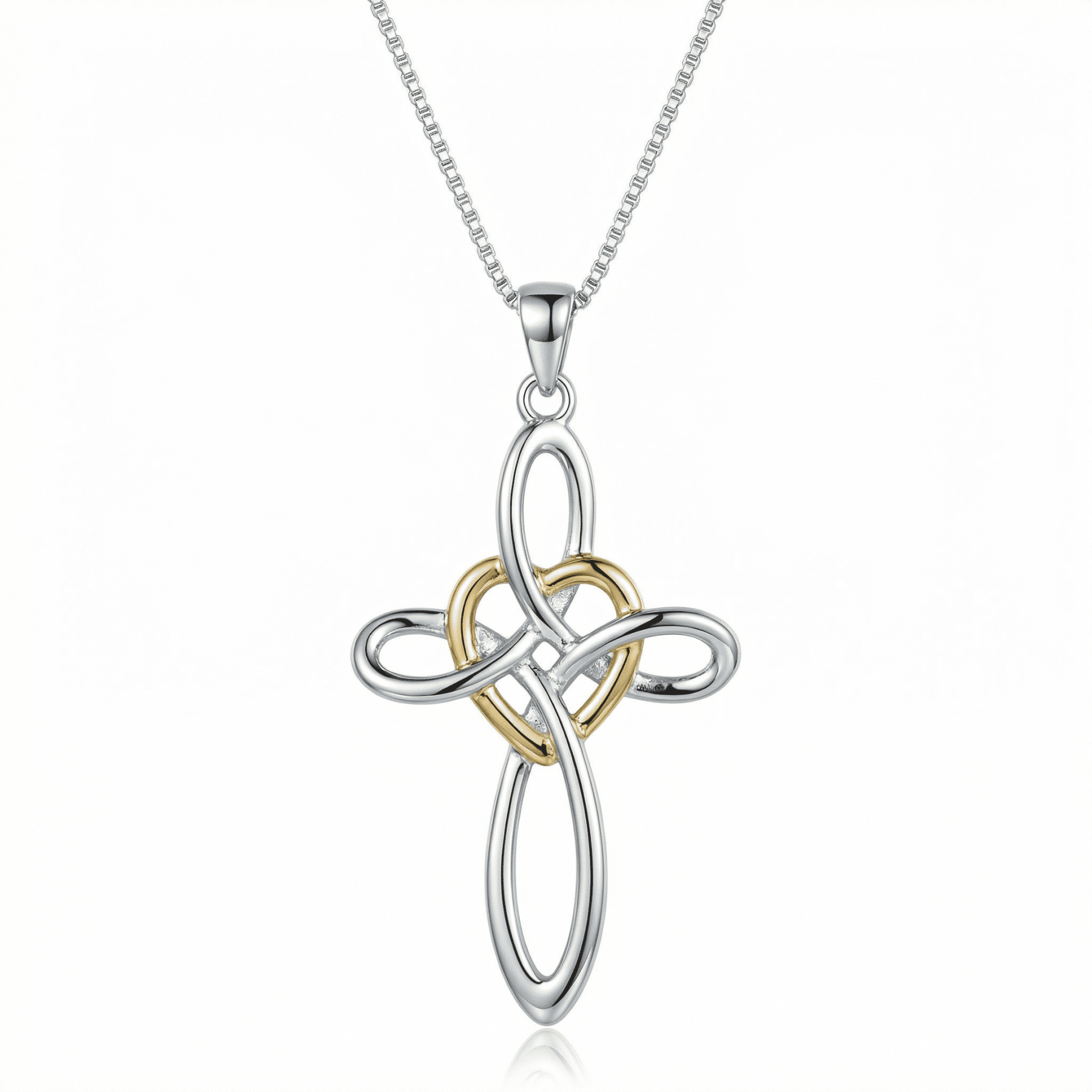 Eternal Love Knot Cross