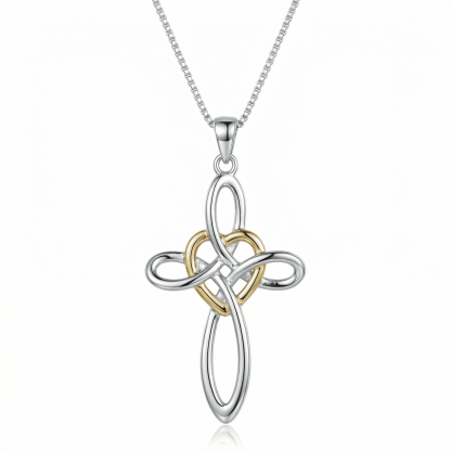 Eternal Love Knot Cross