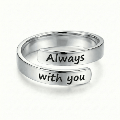 Always with You - Minimalist Ring