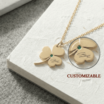 Shamrock Necklace sim