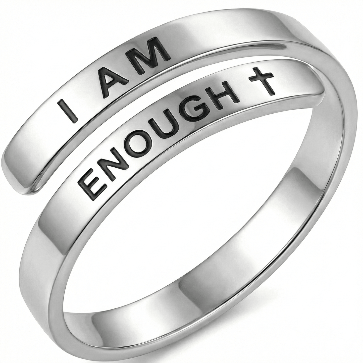 I am enough - Minimalist Ring