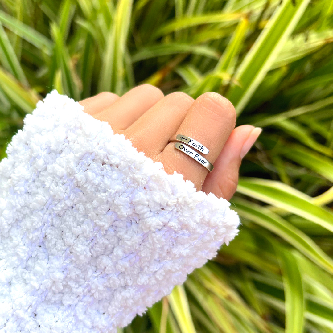 The Faith Over Fear Ring