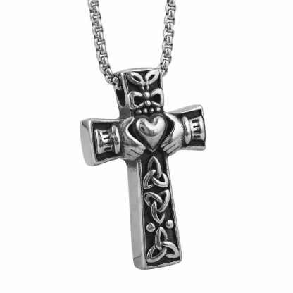 Trinity Claddagh Cross
