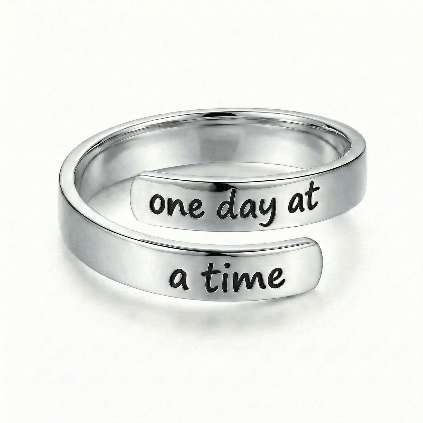 One Day at A Time - Minimalist Ring