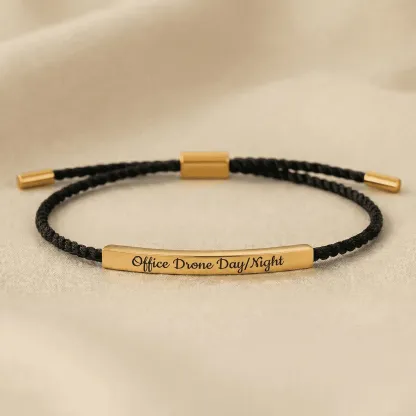 Remember who the f❤k you are bracelet