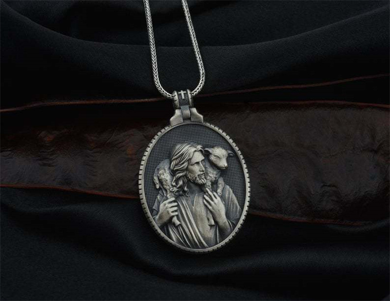 Christ's Sheep Care Necklace