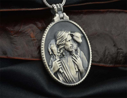 Christ's Sheep Care Necklace
