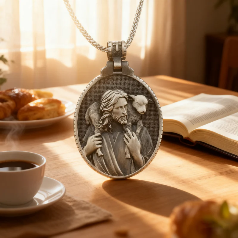 Christ's Sheep Care Necklace