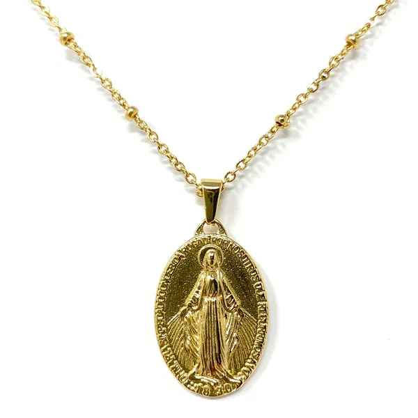 Dainty Virgin Mary Necklace