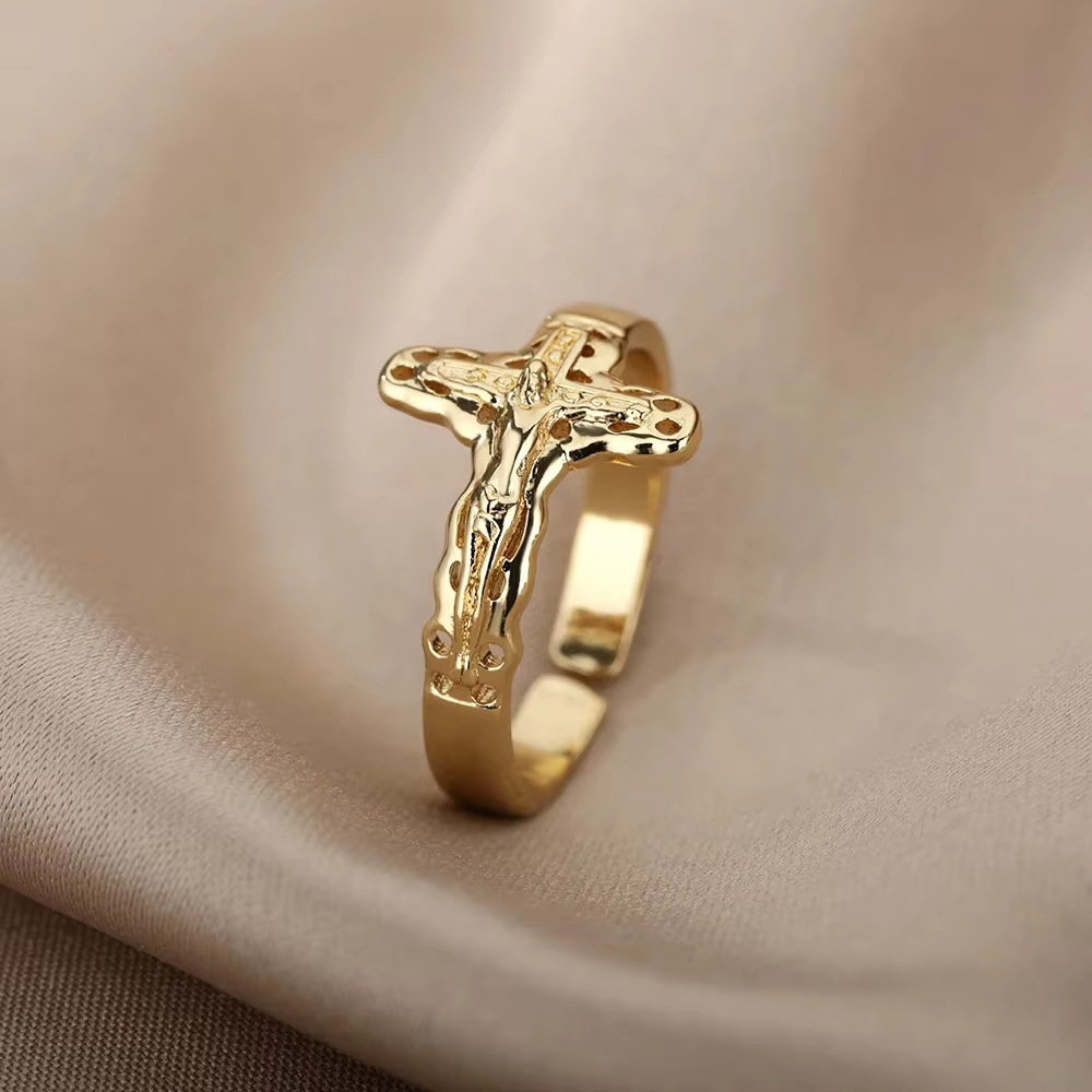 Jesus Cross Ring