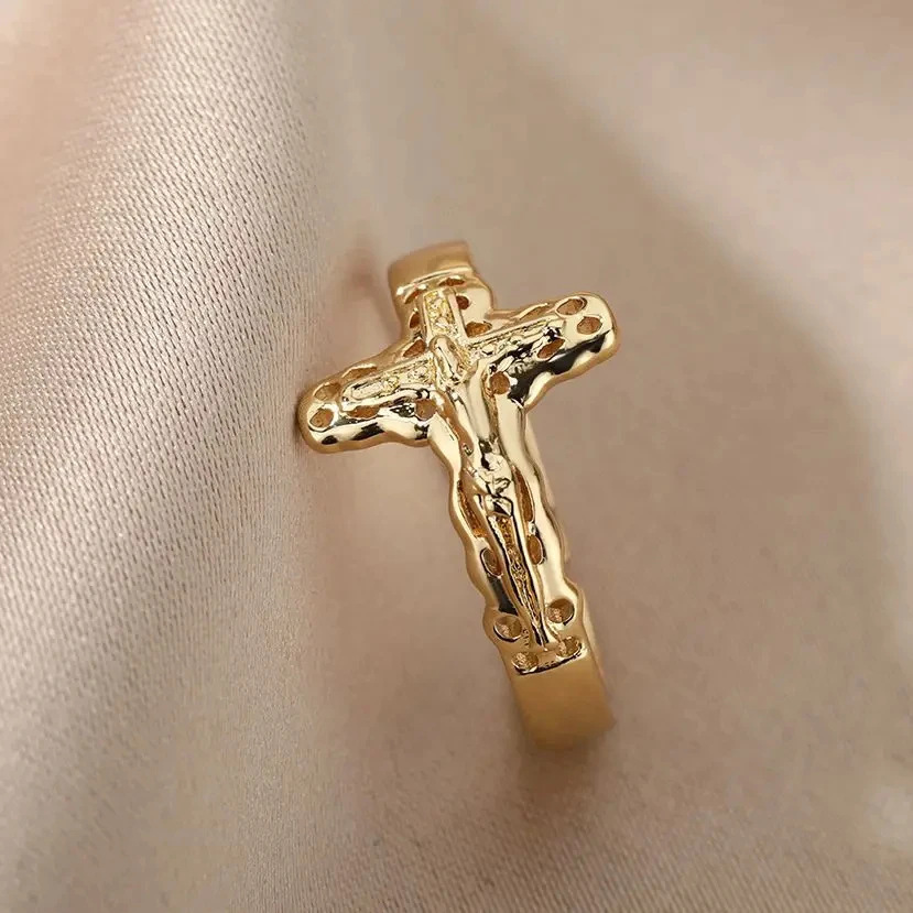 Jesus Cross Ring