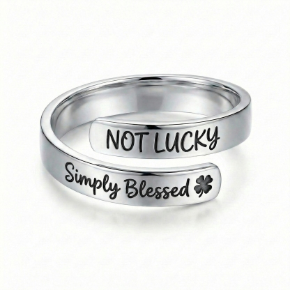 NOT LUCKY Simply Blessed ☘