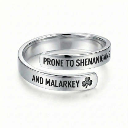 PRONE TO SHENANIGANS AND MALARKEY ☘