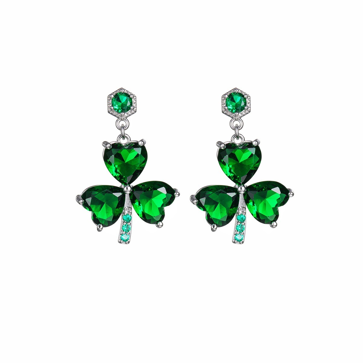 Shamrock Shining Earring