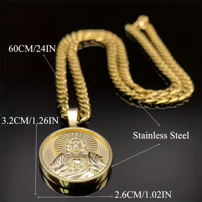 Sacred Heart of Jesus Necklace