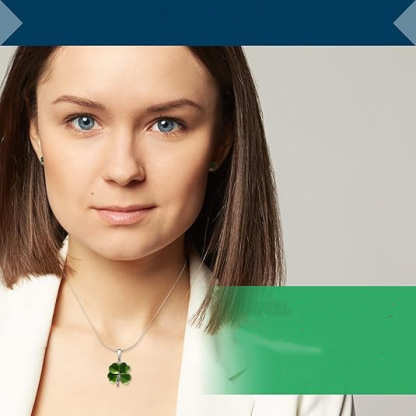 Shine Shamrock Necklace