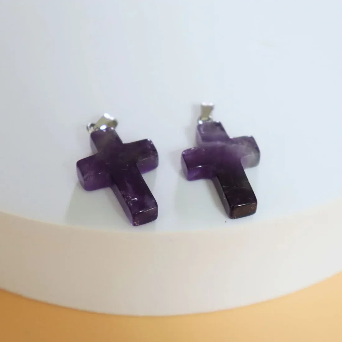 Crystal Cross Healing Heart