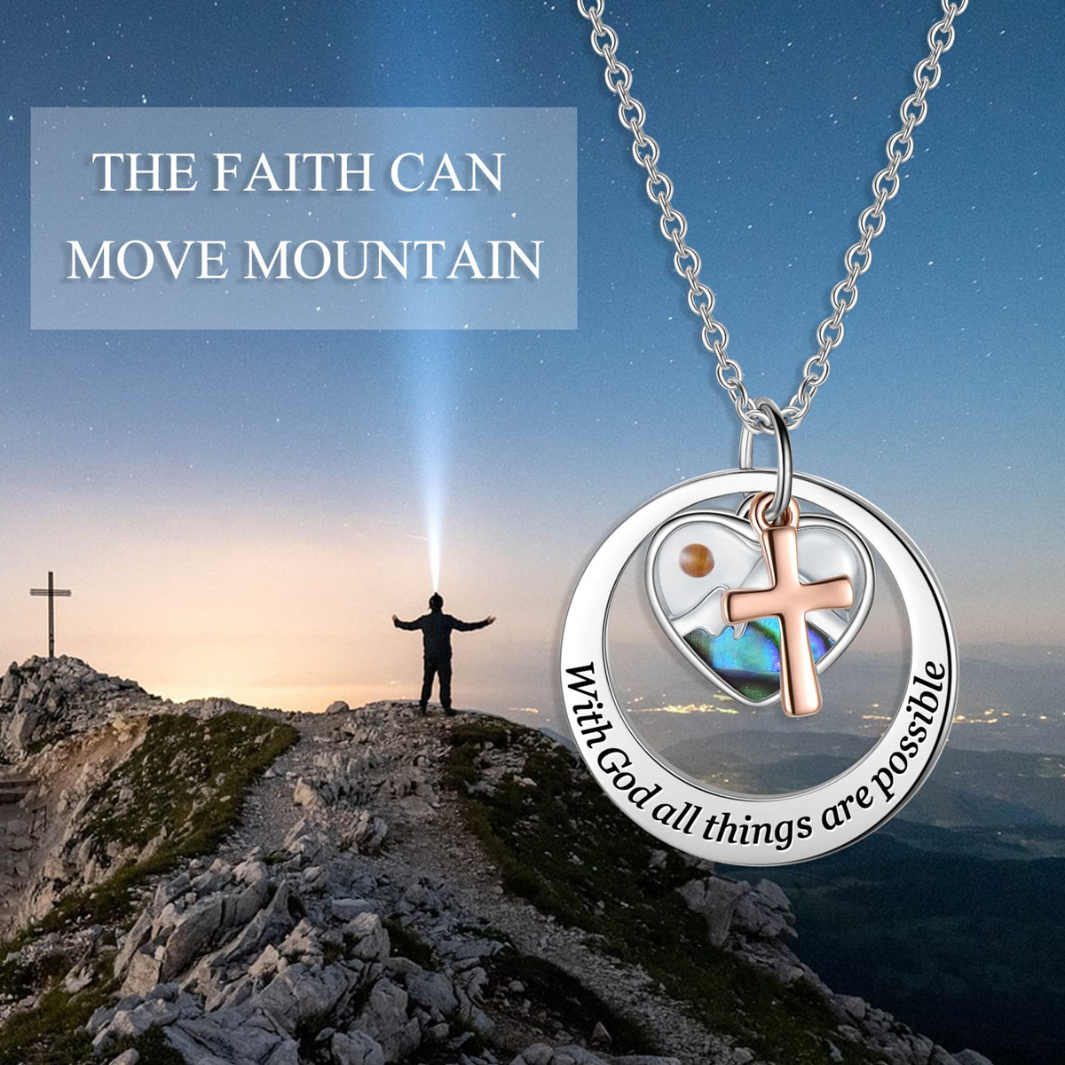 Faith Mountain Necklace