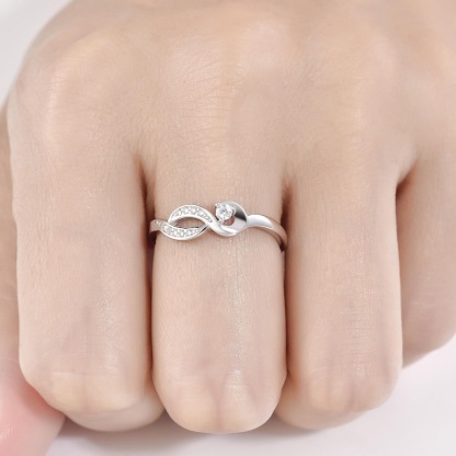 You've Survived Too Many Storms Wave Ring