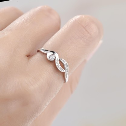 You've Survived Too Many Storms Wave Ring