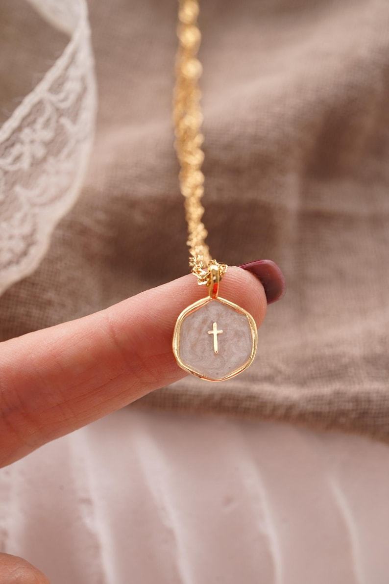 To My Daughter - Cute Cross Necklace