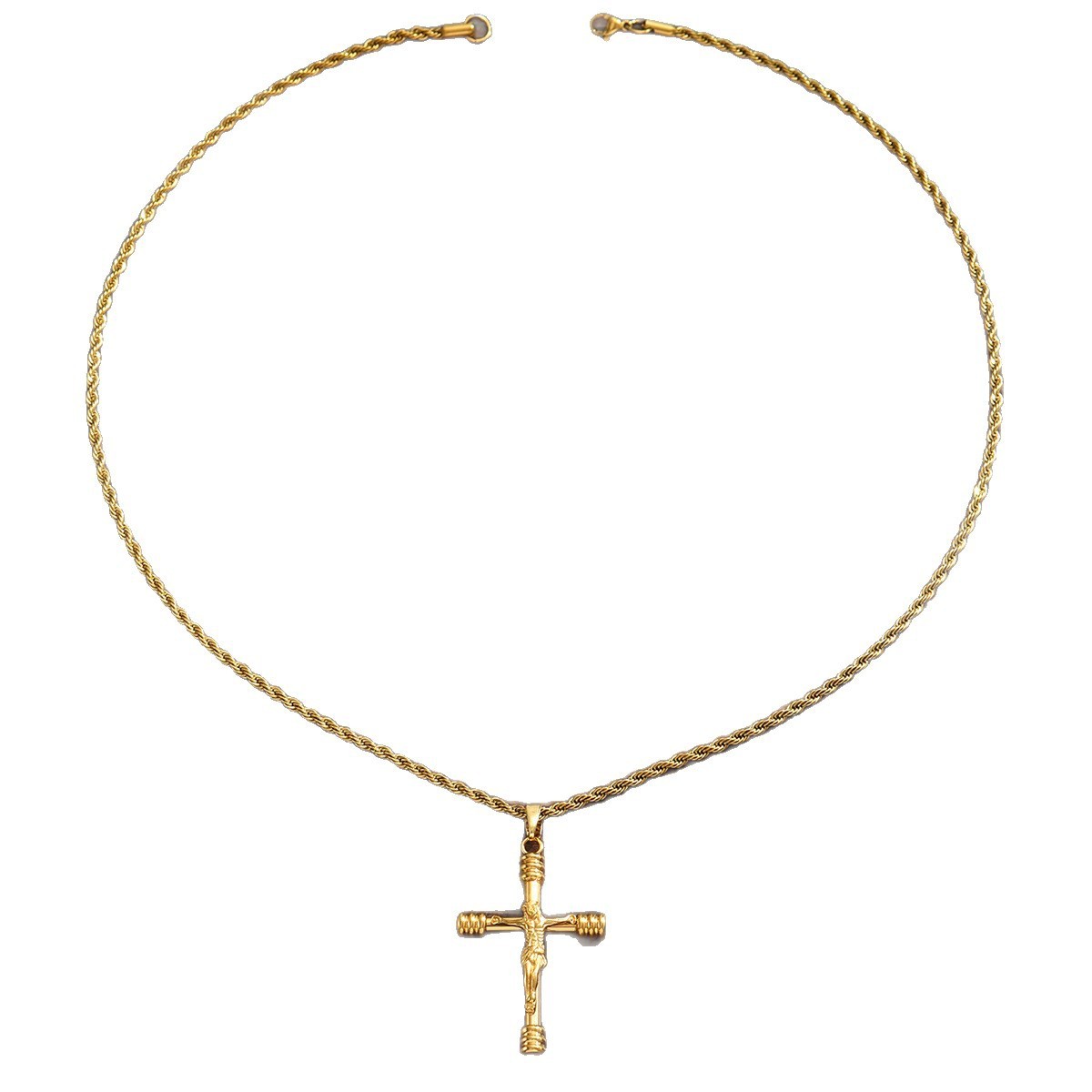 Crucifix Necklace Precious Faith
