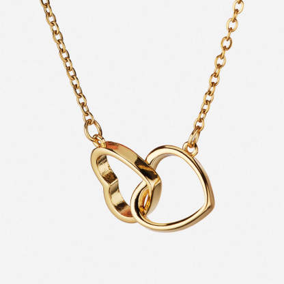Two Hearts Necklace