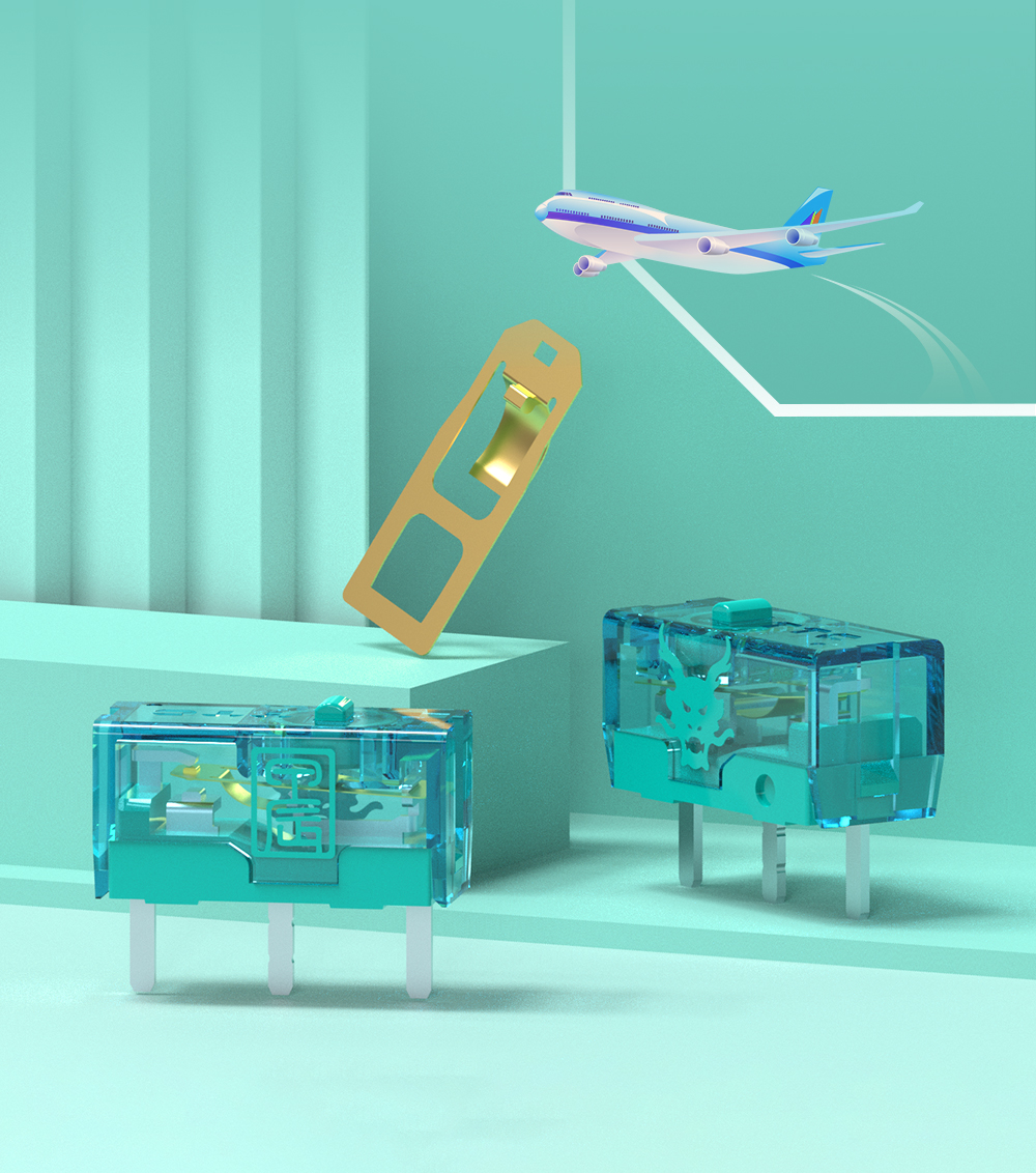 TTC Dragon Mouse Switch Dust-proof Micro Switch with 100M Lifetime (4PCS)