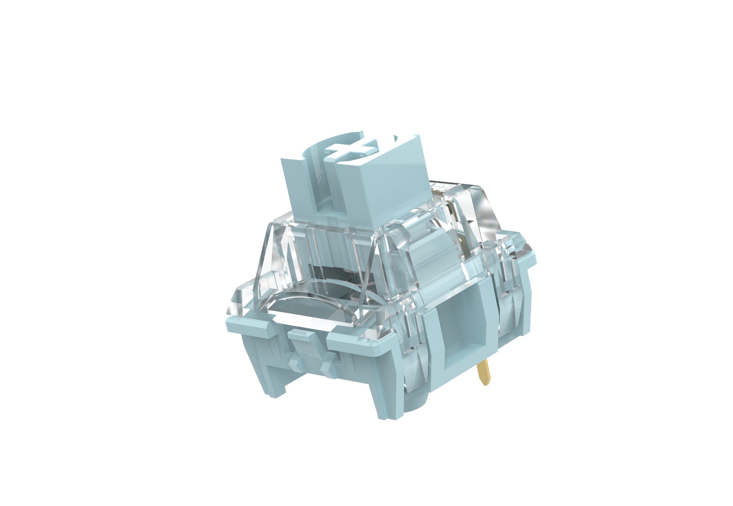 TTC Bluish White Mechanical Switch-Tactile Style