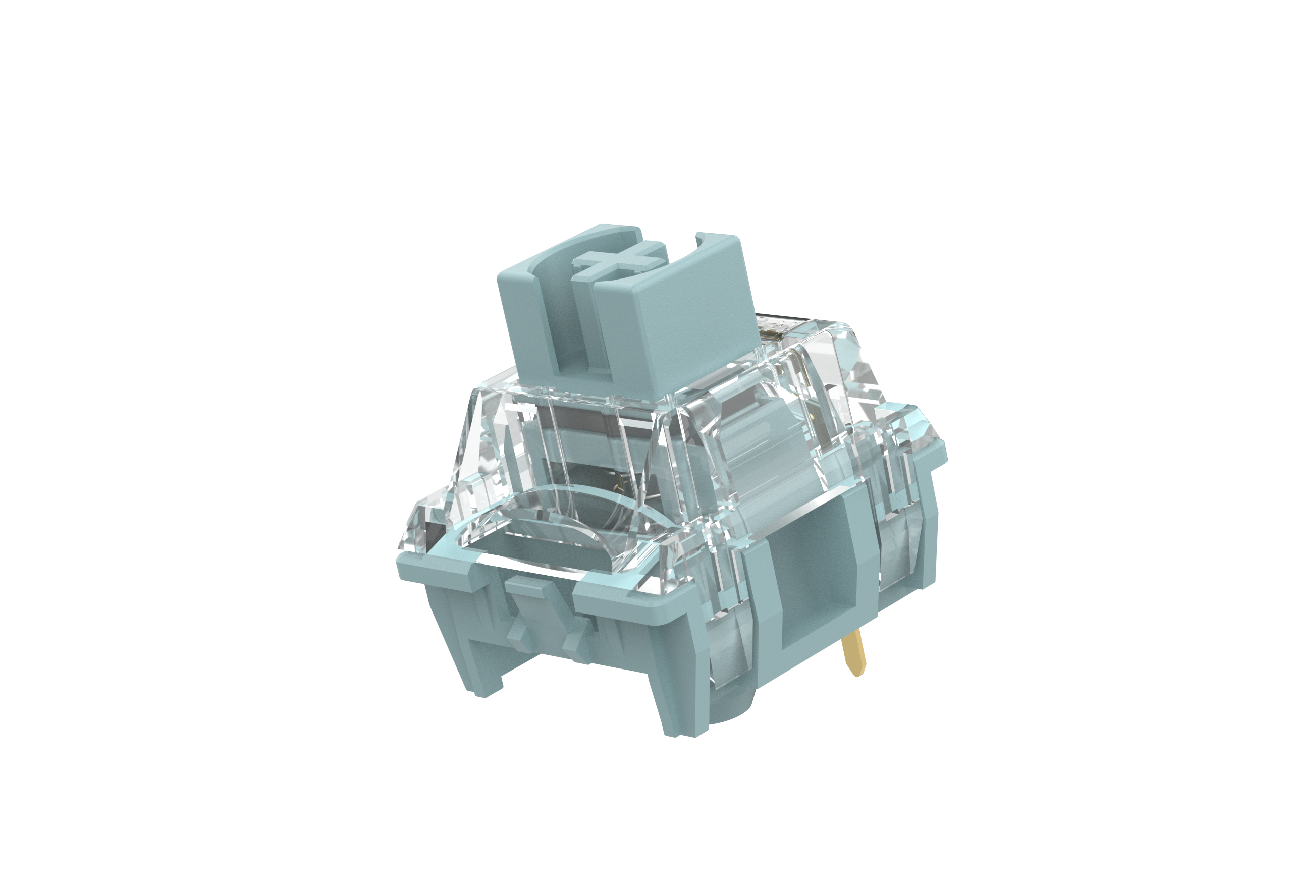 TTC Silent Bluish White Switch-Tactile Style