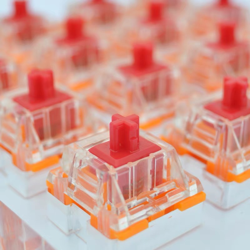 TTC Golden Red V3 Switch, Factory Pre-lubed for Mechanical Keyboard