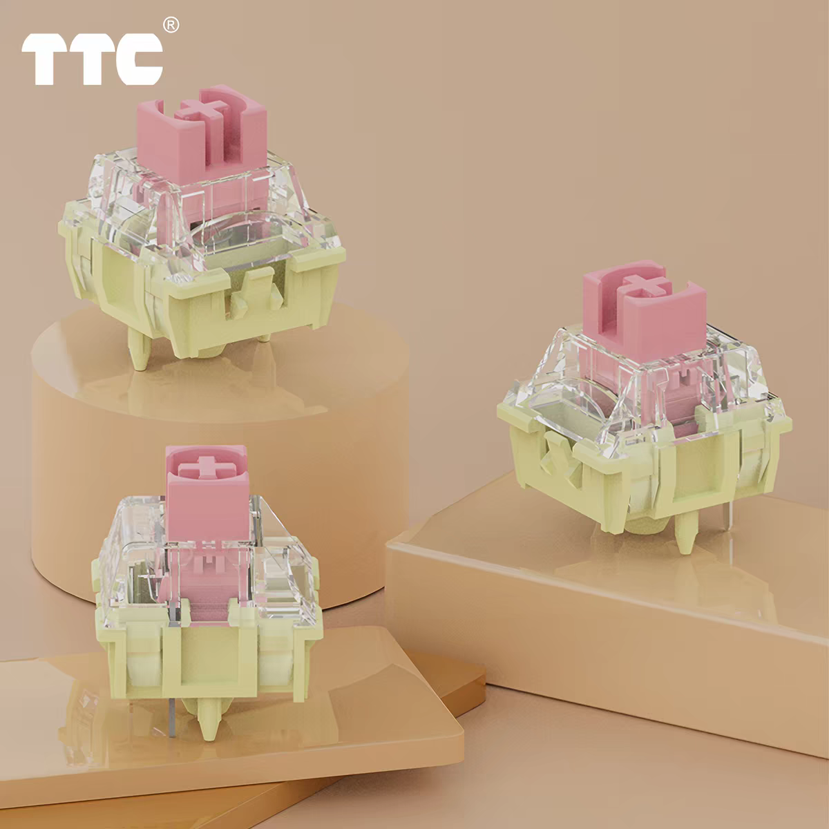 TTC Golden Pink V3  Mechanical Switch