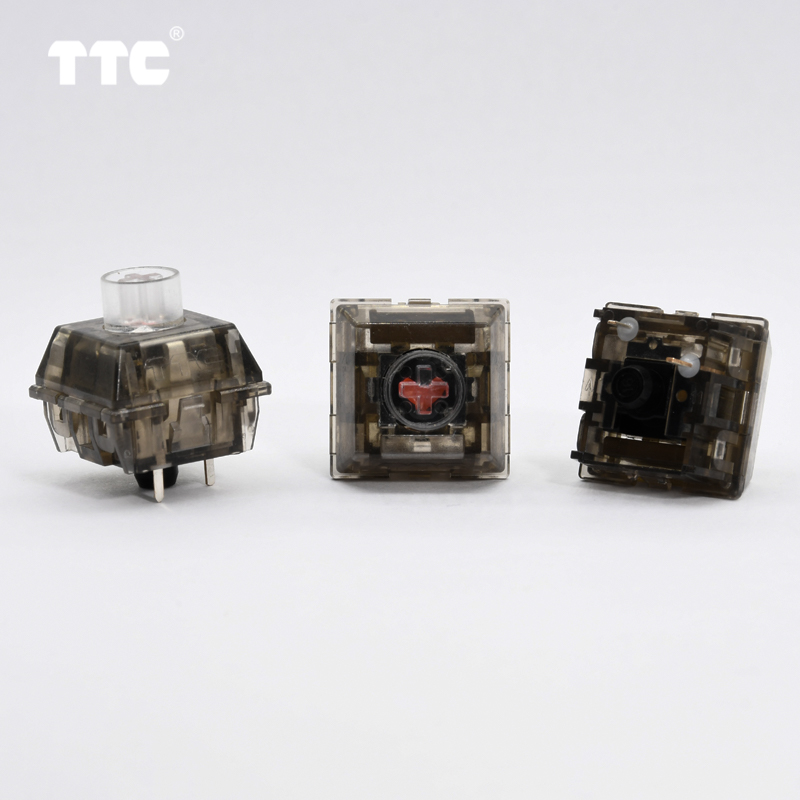 TTC Titan Heart Switch with Love Symbol, 42gf Linear Factory Pre-lube Mechanical Keyboard Switch