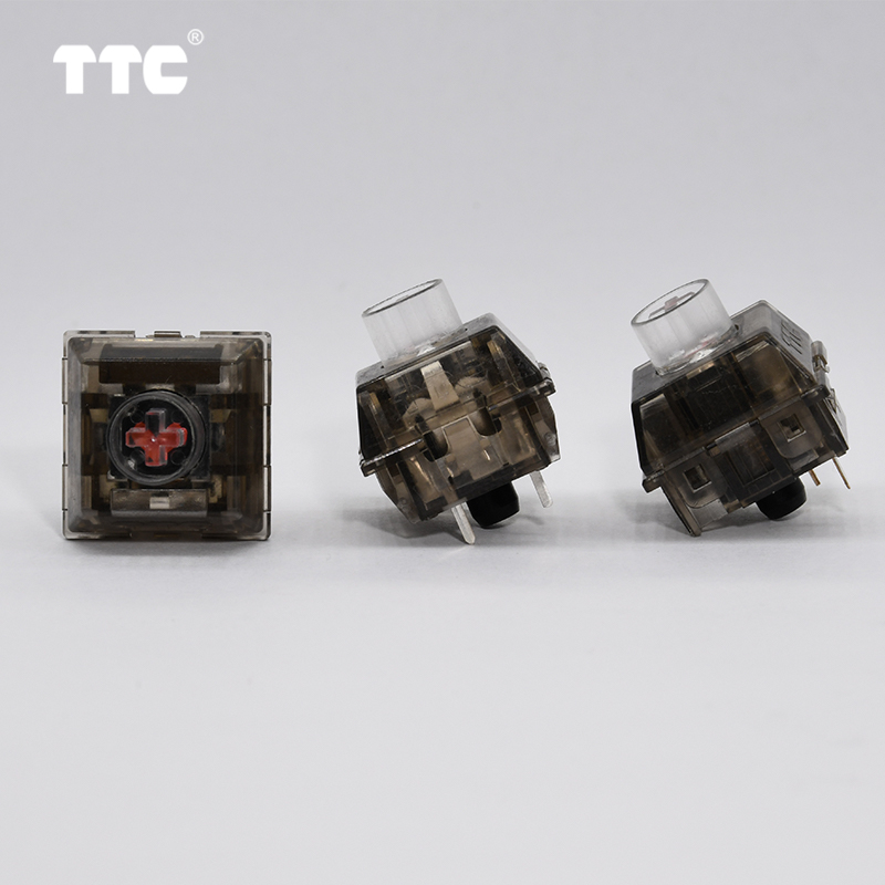 TTC Titan Heart Switch with Love Symbol, 42gf Linear Factory Pre-lube Mechanical Keyboard Switch