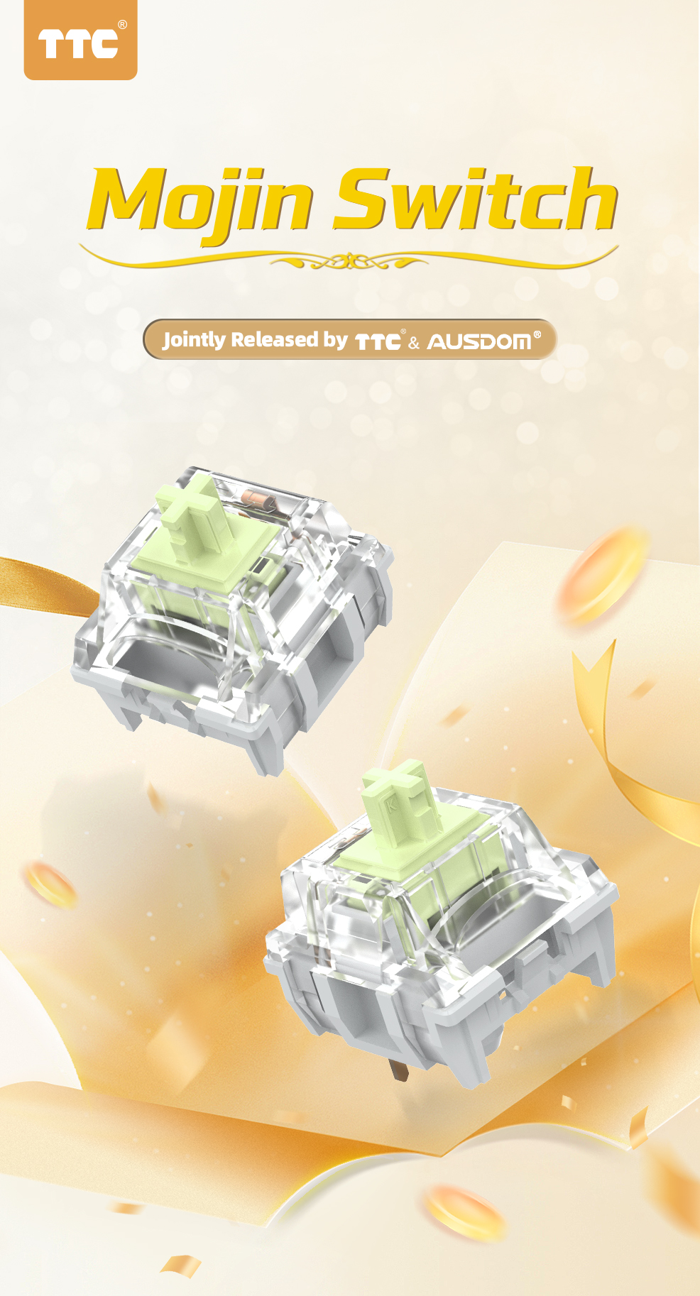 TTC Mojin Switch- Tactile HiFi Style