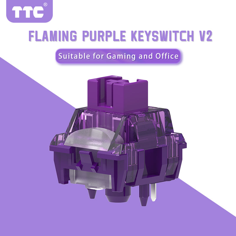 TTC Flaming Purple V2 Mechanical Switch