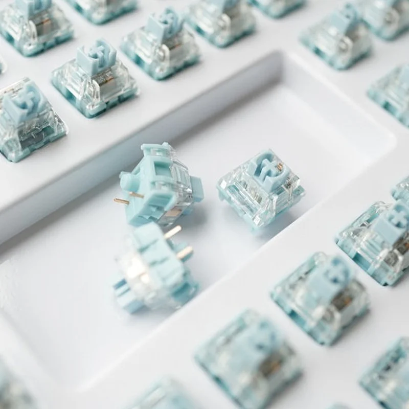 TTC Bluish White Mechanical Switch-Tactile Style