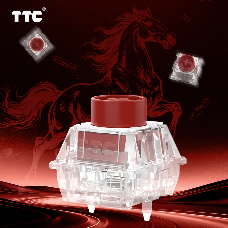 TTC Limited White Horse HE Switch-Clip Clop Sound – TTC Switch