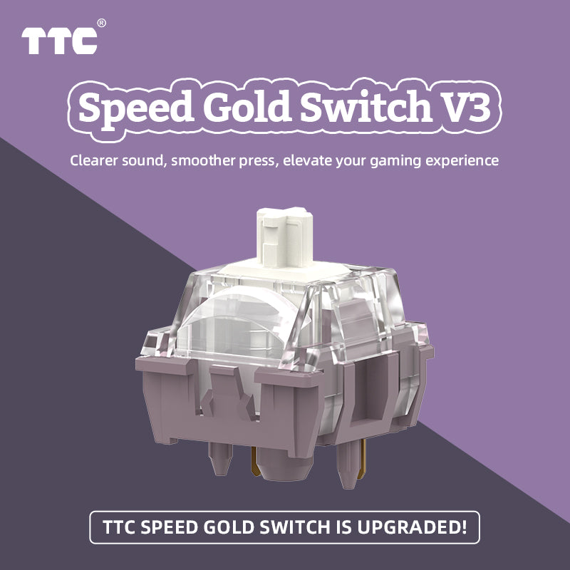 TTC Speed Gold V3 Mechanical Switch（HIFI Style）-New ARRIVAL