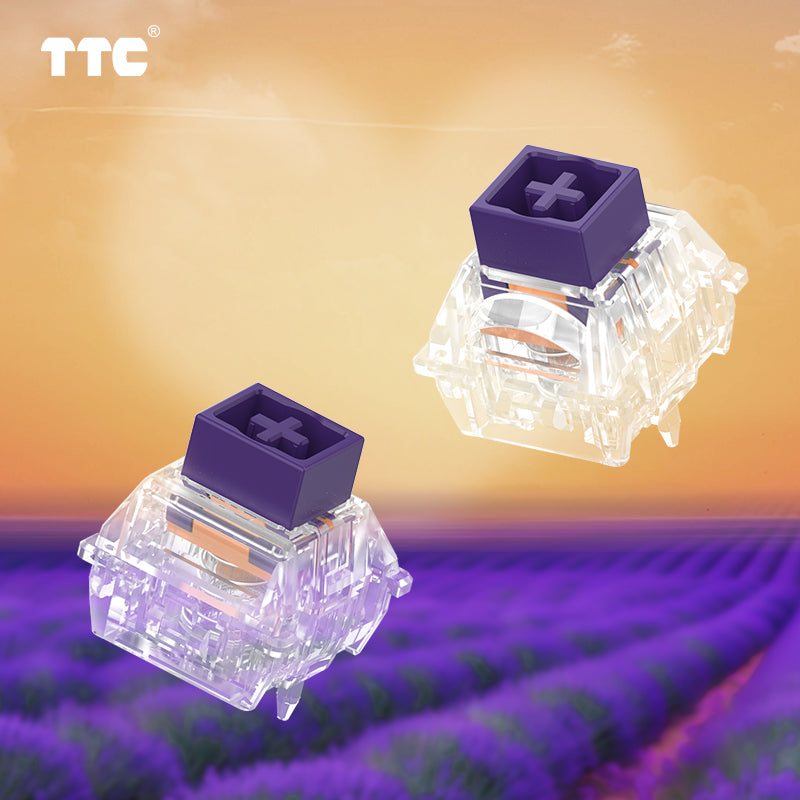 ❤️hime❤️ TTC RGB PURPLE HEART SWITCH – TTC Switch