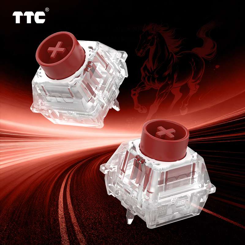 TTC Limited White Horse HE Switch-Clip Clop Sound – TTC Switch