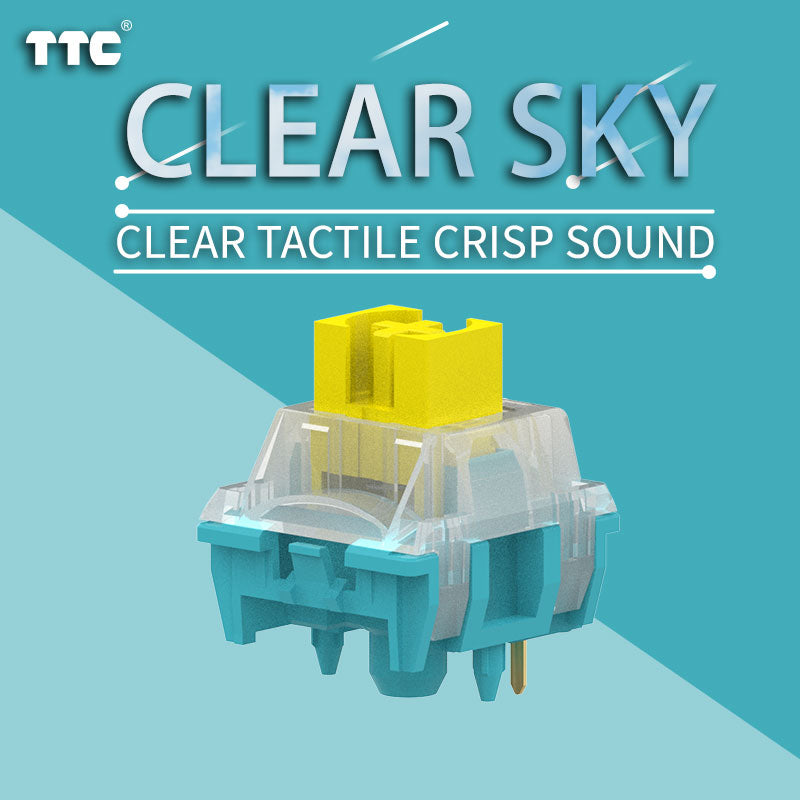 TTC Clear Sky Mechanical Switch-Tactile Style