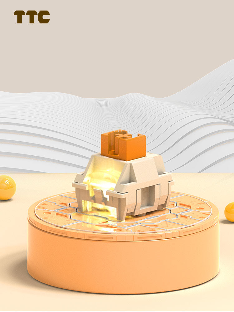 TTC Flaming Orange Mechanical Switch